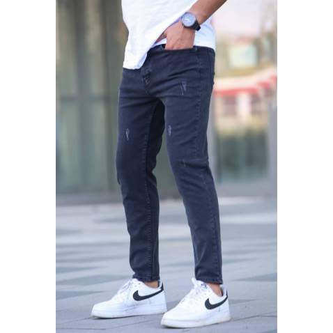 Koyu Füme Skinny Fit Jean T6315 - Koyu füme