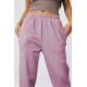 Women Lilac Oversize Sweatpants MG1235 - Lila