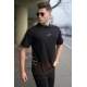 Madmext Men Black T-shirt 5231 - Siyah