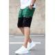 Madmext Green Two Tone Capri for Men Mad2922 - Yeşil