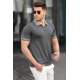 Madmext Men Plain Anthrcite Polo T-shirt 5099 - Antrasit