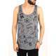 Madmext Black Printed T-shirt for Men 2319 - Siyah