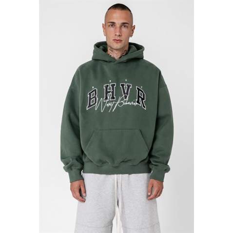 Madmext Men Dark Green Sweatshirt 5344 - Koyu yeşil