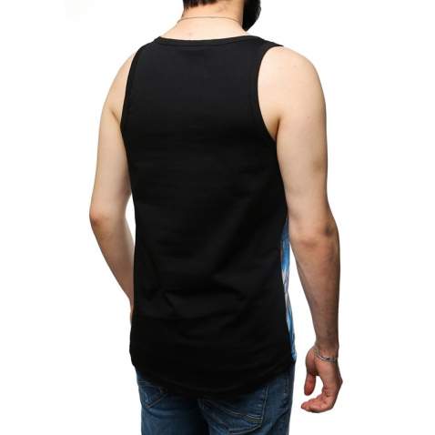 Sleeveless T-Shirt In Printed - Multicolor