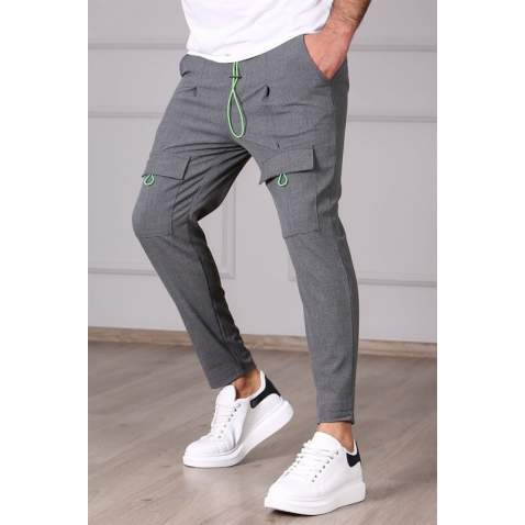 Madmext Anthracite Men Sweatpants with Pockets 4809 - Antrasit