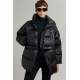 Mad Girls Black Puffer Jacket MG1398 - Siyah