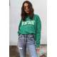 Mad Girls Green Sweatshirt MG970 - Yeşil