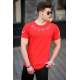 Madmext Red T-shirt for Men 4512 - Kırmızı