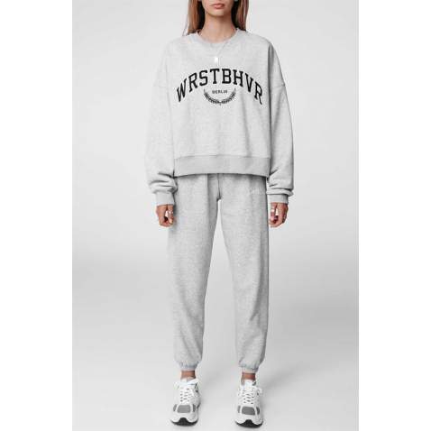 Mad Girls Gray Tracksuit MG835 - Gri