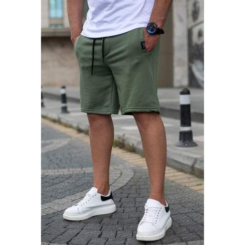 Madmext Men Khaki Shorts 4842 - Haki