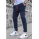 Madmext Navy Blue Men Sweatpants with Pockets 4809 - Lacivert