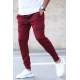 Madmext Men Plain Maroon Sweatpants 4827 - Bordo