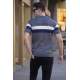 Men Anthracite Polo T-Shirt 5732 - Antrasit