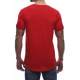 Madmext Red Printed T-shirt for Men 2620 - Kırmızı