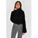 Mad Girls Black Turtleneck Sweater MG1402 - Siyah