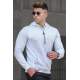 Madmext Men Marl Snow Hoodie Sweatshirt 5289 - Karmelanj