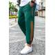 Madmext Men Oversize Short Cuffed Green Sweatpants 4833 - Yeşil