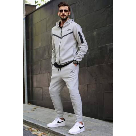 Madmext Men Marl Snow Tracksuit 5673 - Karmelanj