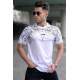 Madmext Men White T-shirt 5354 - Beyaz