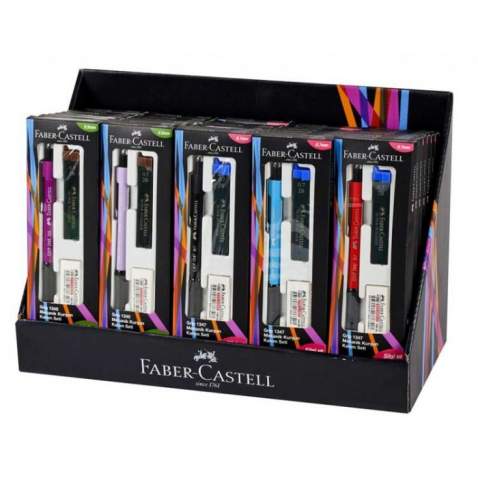 Faber-Castell Grip 1347 Mekanik Kurşun Kalem (Versatil) Seti 0.5