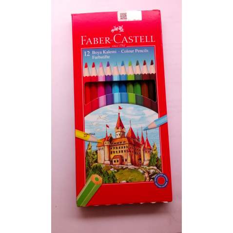 Faber-Castell Karton Kutu Boya Kalemi 12 Renk