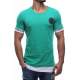 Madmext Green Printed T-shirt for Men 2623 - Yeşil