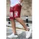 Madmext Men Regular Fit Maroon Shorts 4843 - Bordo