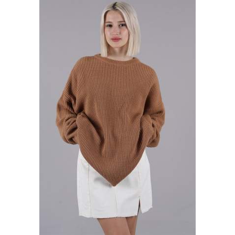 Mad Girls Mink Sweater MG1264 - Vizon