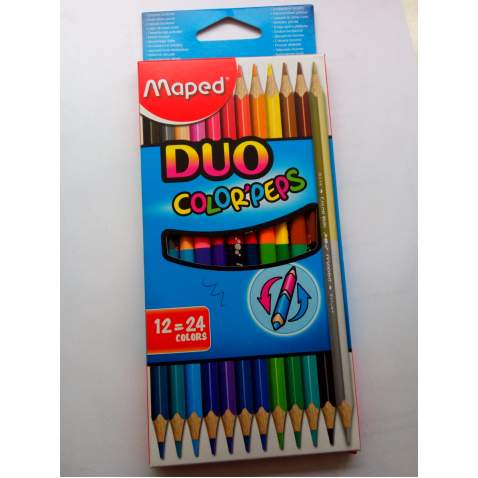 Maped Color Peps Duo Kuru Boya 12 Renk