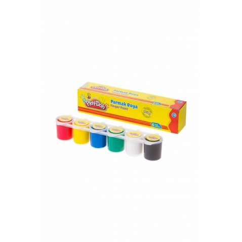 Play-Doh PLAY-PR018 Parmak Boyası 30 ml 6 Renk